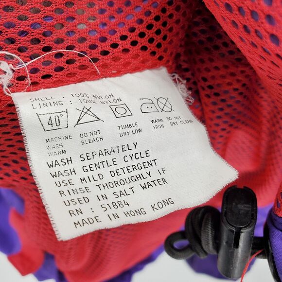 Vintage Patagonia Pullover Anorak Jacket Purple Salmon Size Medium - Picture 4 of 4